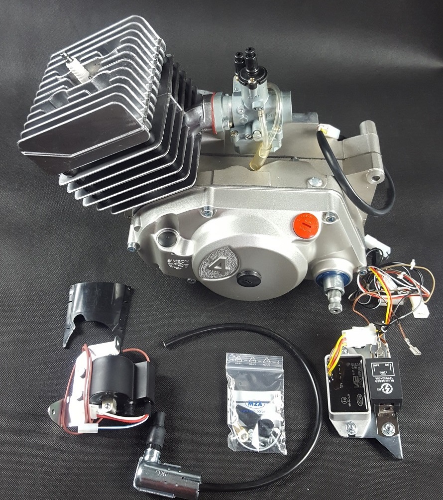 Motor Simson - 60cm3 pětirychlostní se zapalováním